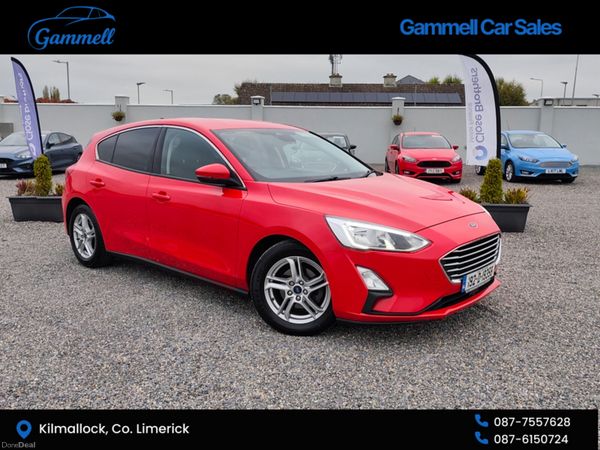 Ford Focus Hatchback, Diesel, 2019, Red