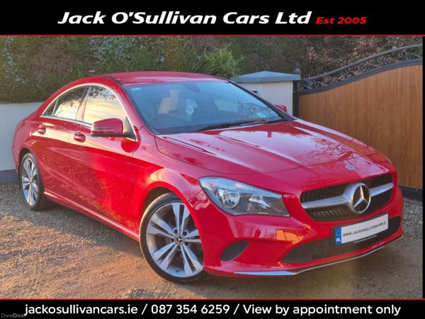 Mercedes-Benz CLA Saloon, Diesel, 2018, Red