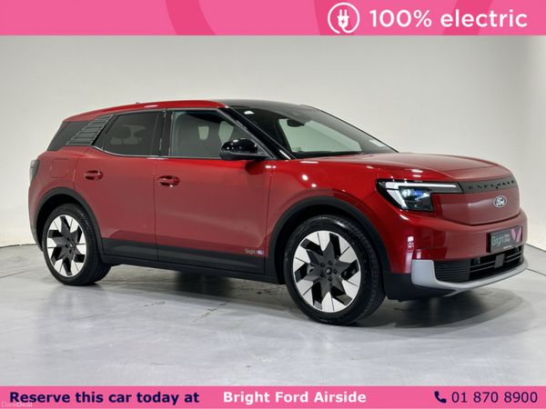 Ford Explorer SUV, Electric, 2025, Red