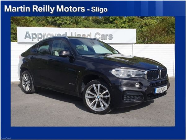 BMW X6 Saloon, Diesel, 2017, Black