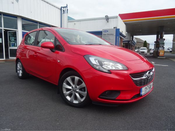 Opel Corsa Hatchback, Petrol, 2017, Red