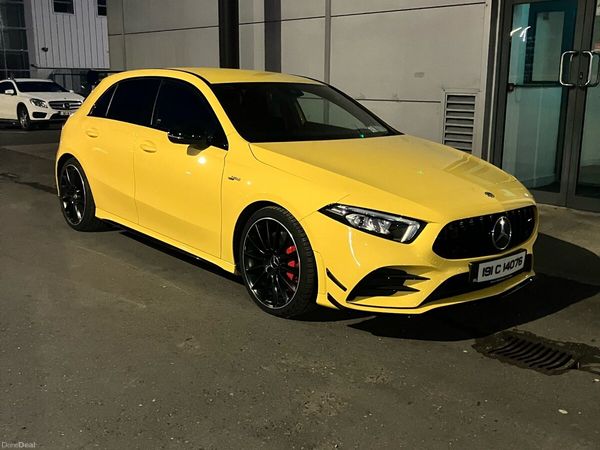 Mercedes-Benz A-Class Hatchback, Petrol, 2019, Yellow