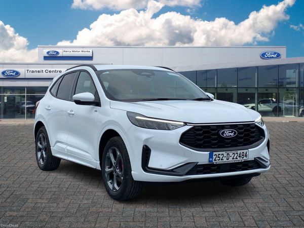 Ford Kuga SUV, Petrol Plug-in Hybrid, 2025, White