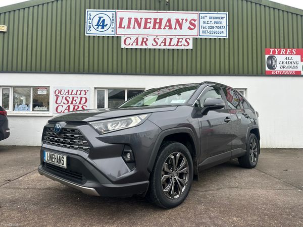Toyota RAV4 SUV, Petrol Hybrid, 2023, Grey