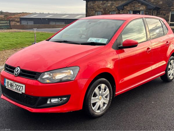 Volkswagen Polo Hatchback, Diesel, 2010, Red