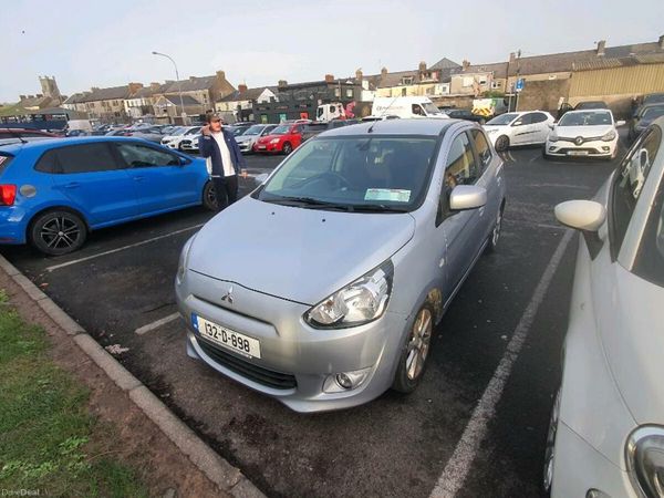 Mitsubishi Space Star Hatchback, Petrol, 2013, Silver