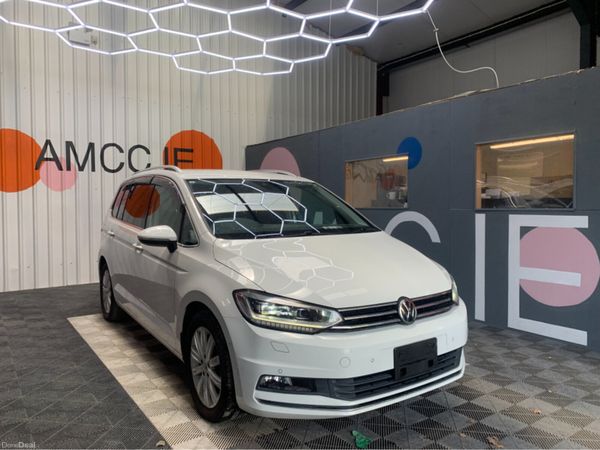 Volkswagen Touran MPV, Diesel, 2019, White