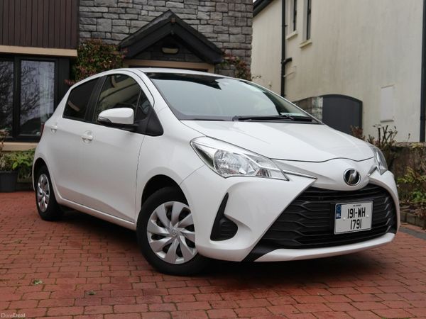 Toyota Vitz Hatchback, Petrol, 2019, White