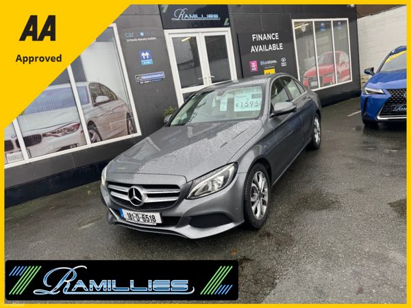 Mercedes-Benz C-Class Saloon, Diesel, 2018, Grey