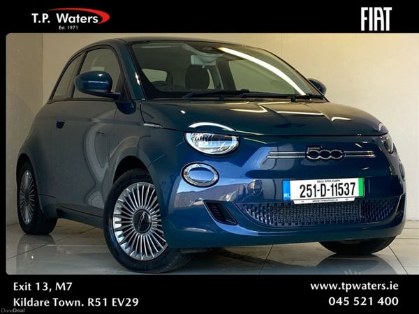 Fiat 500e Hatchback, Electric, 2025, Green