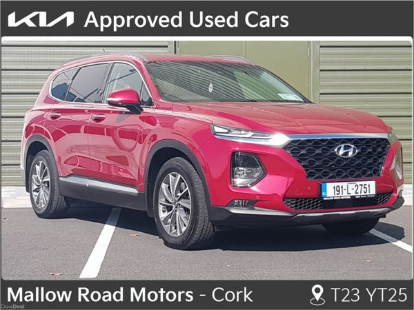 Hyundai Santa Fe Estate, Diesel, 2019, Red