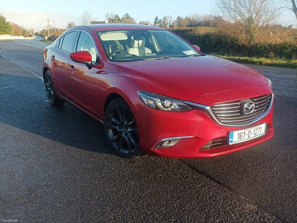 Mazda Mazda6 Saloon, Diesel, 2016, Red