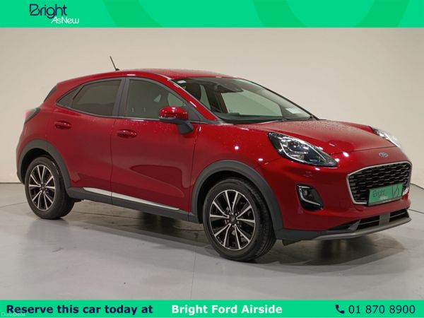 Ford Puma MPV, Petrol Hybrid, 2022, Red
