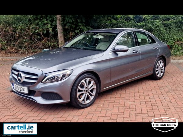 Mercedes-Benz C-Class Saloon, Petrol, 2018, Grey