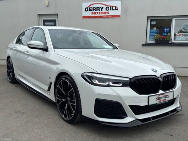 BMW 5-Series Saloon, Diesel, 2022, White