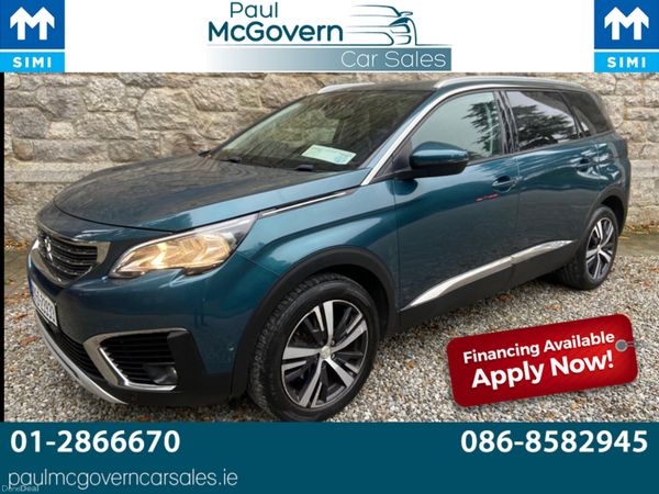 Peugeot 5008 MPV, Diesel, 2019, Green