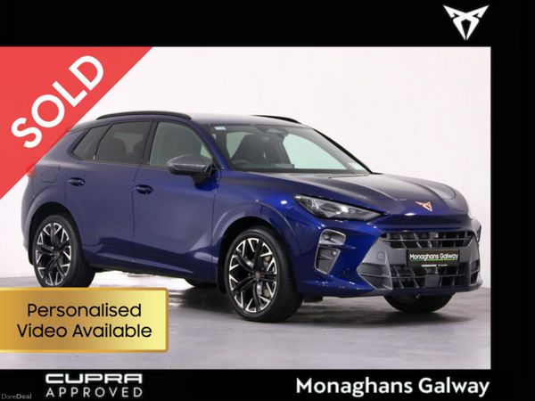 Cupra Terramar SUV, Petrol Plug-in Hybrid, 2025, Blue