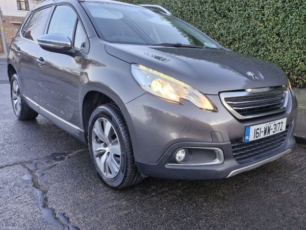 Peugeot 2008 SUV, Petrol, 2016, Grey