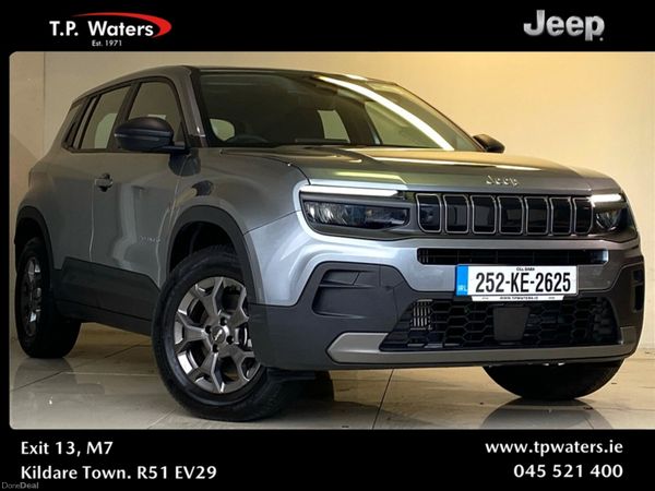 Jeep Avenger Hatchback, Petrol Hybrid, 2025, Grey