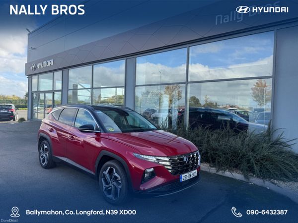 Hyundai Tucson MPV, Petrol Plug-in Hybrid, 2023, Red