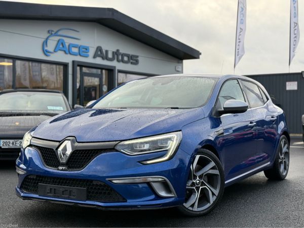 Renault Megane Hatchback, Petrol, 2018, Blue