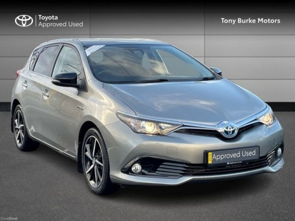 Toyota Auris Hatchback, Petrol Hybrid, 2018, Grey
