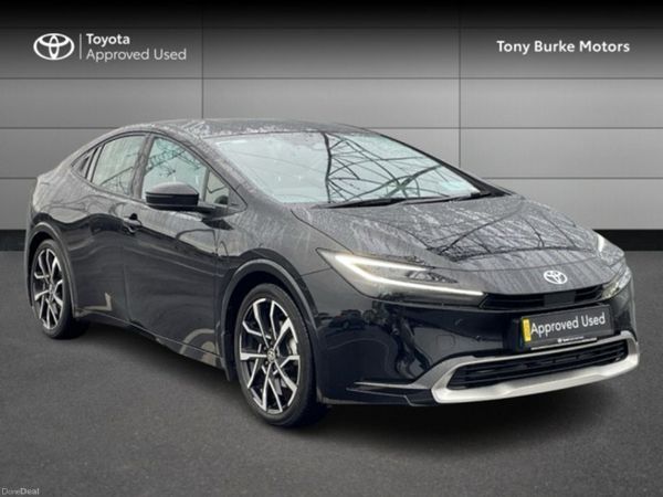 Toyota Prius Saloon, Petrol Plug-in Hybrid, 2025, Black