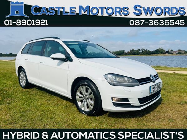 Volkswagen Golf Estate, Petrol, 2015, White