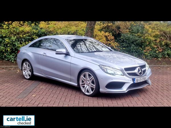 Mercedes-Benz E-Class Coupe, Diesel, 2016, Silver
