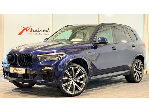 BMW X5 Estate, Petrol Plug-in Hybrid, 2021, Blue