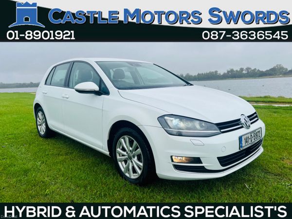 Volkswagen Golf Hatchback, Petrol, 2014, White