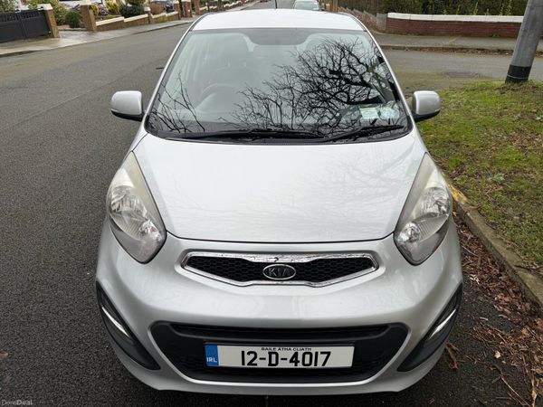 Kia Picanto Hatchback, Petrol, 2012, Silver