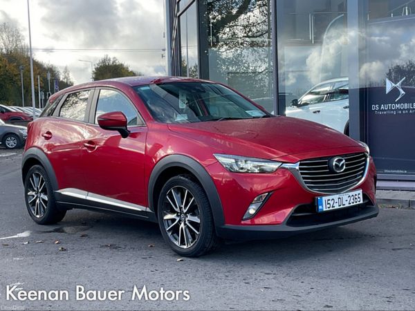 Mazda CX-3 Hatchback, Diesel, 2015, Red