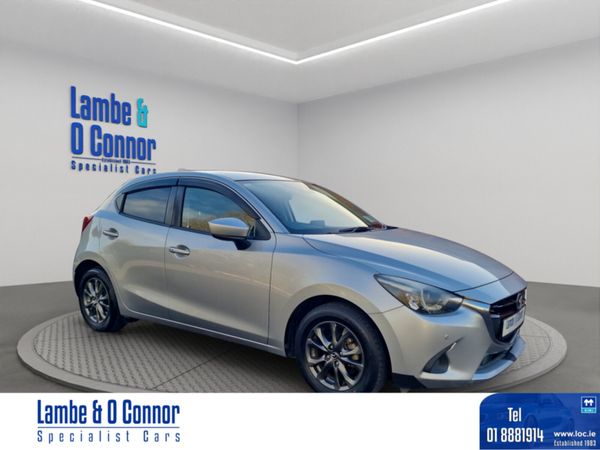 Mazda Demio Hatchback, Petrol, 2017, Silver