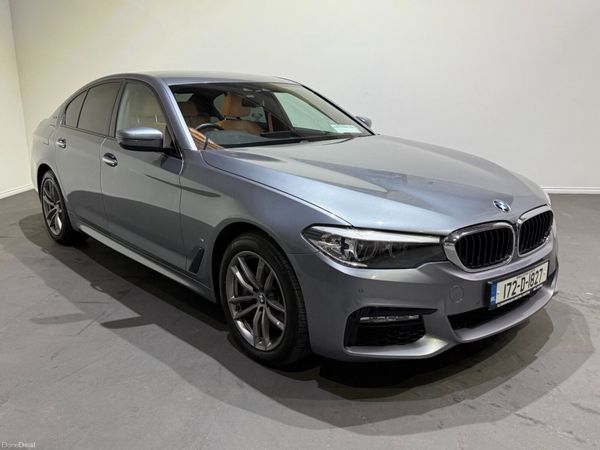 BMW 5-Series Saloon, Petrol Plug-in Hybrid, 2017, Grey