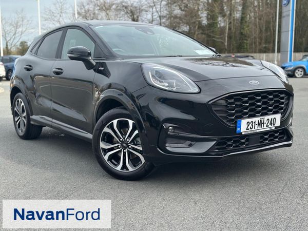 Ford Puma SUV, Petrol Hybrid, 2023, Black