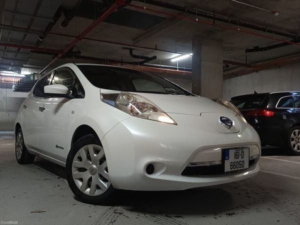 Nissan Leaf Hatchback, Electric, 2016, White