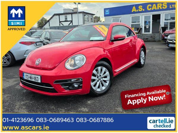 Volkswagen Beetle Hatchback, Diesel, 2017, Red