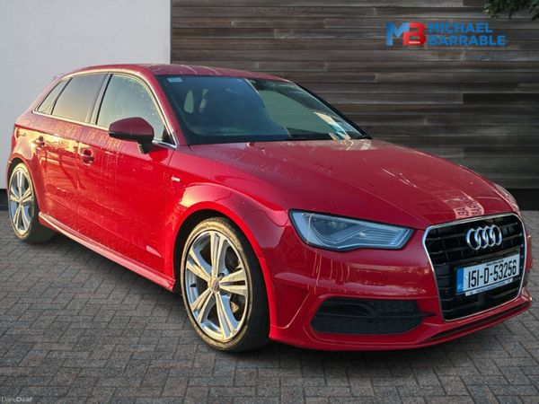 Audi A3 Hatchback, Petrol, 2015, Red