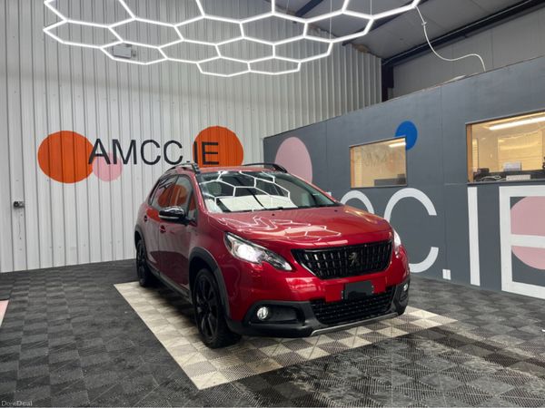 Peugeot 2008 SUV, Petrol, 2019, Red