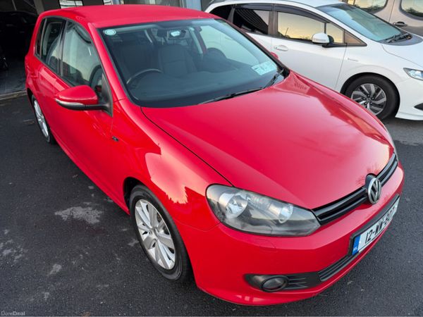 Volkswagen Golf Hatchback, Diesel, 2012, Red