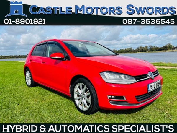 Volkswagen Golf Hatchback, Petrol, 2015, Red