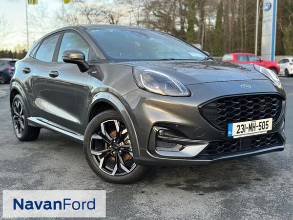 Ford Puma SUV, Petrol Hybrid, 2023, Grey