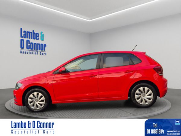 Volkswagen Polo Hatchback, Petrol, 2018, Red