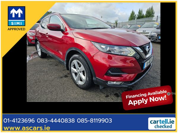 Nissan Qashqai SUV, Diesel, 2018, Red
