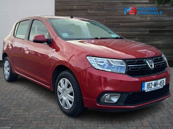 Dacia Sandero Hatchback, Petrol, 2018, Red