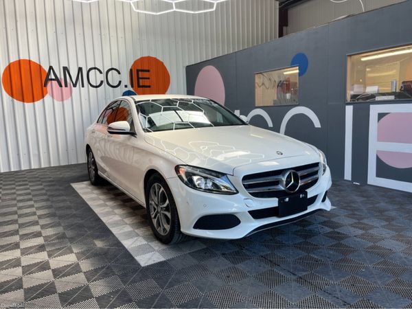 Mercedes-Benz C-Class Saloon, Petrol, 2016, White