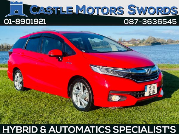 Honda Shuttle Estate, Petrol Hybrid, 2015, Red
