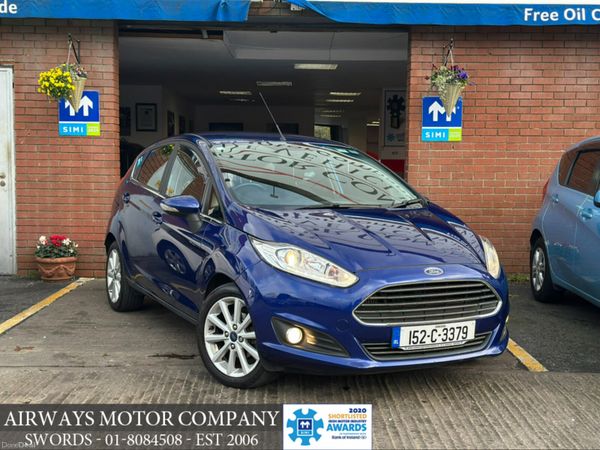 Ford Fiesta Hatchback, Petrol, 2015, Blue