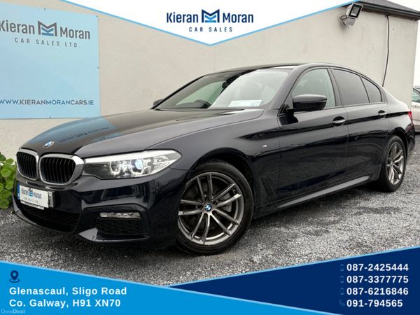 BMW 5-Series Saloon, Diesel, 2018, Black